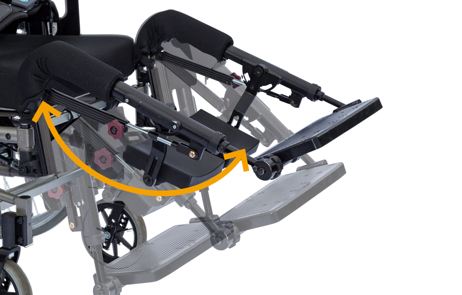 Why choose dynamic legrests over angleadjustable legrests?